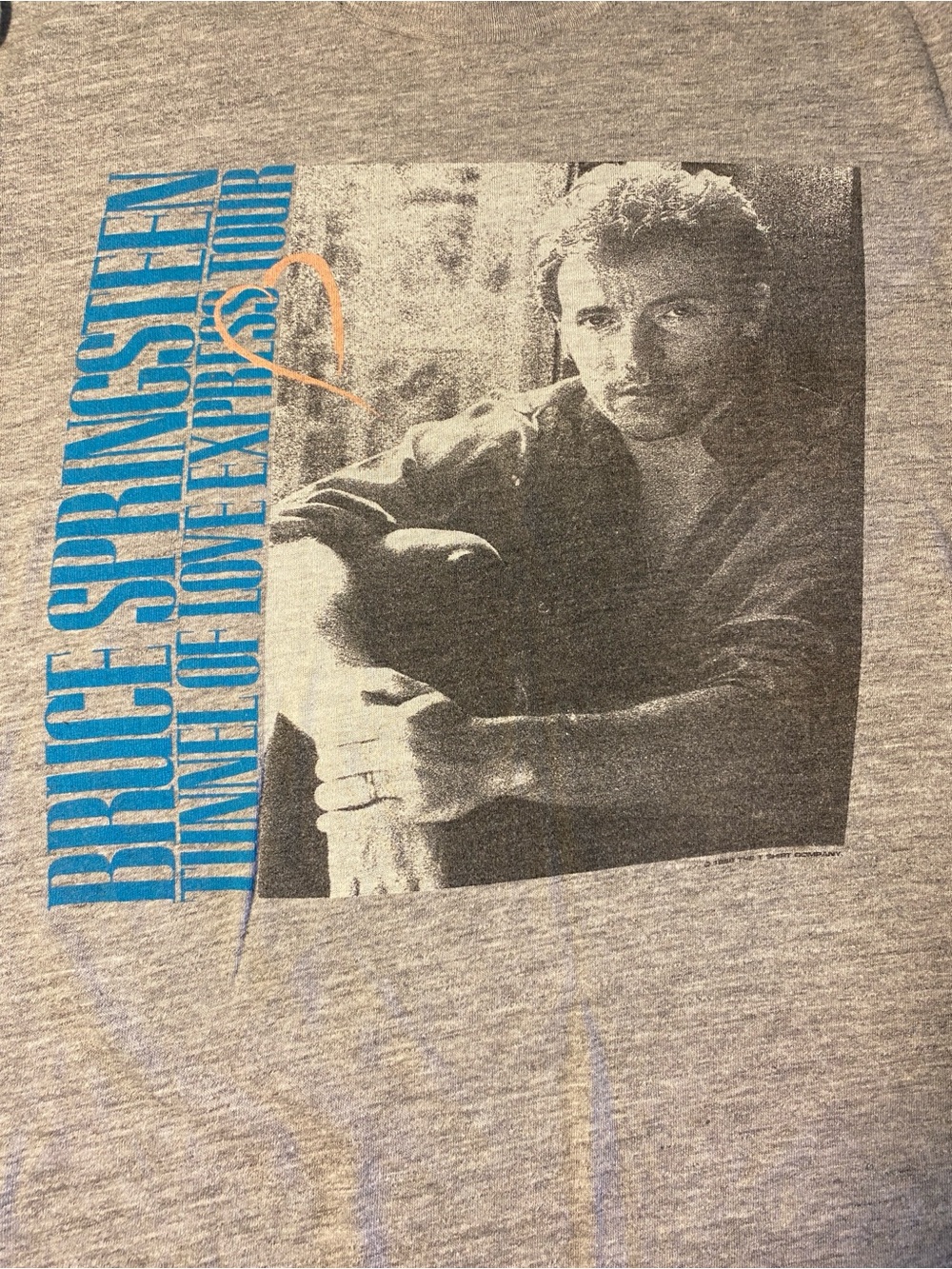 Bruce Springsteen Tunnel Of Love Express Tour T-Shirt Size Medium - Picture 4 of 6